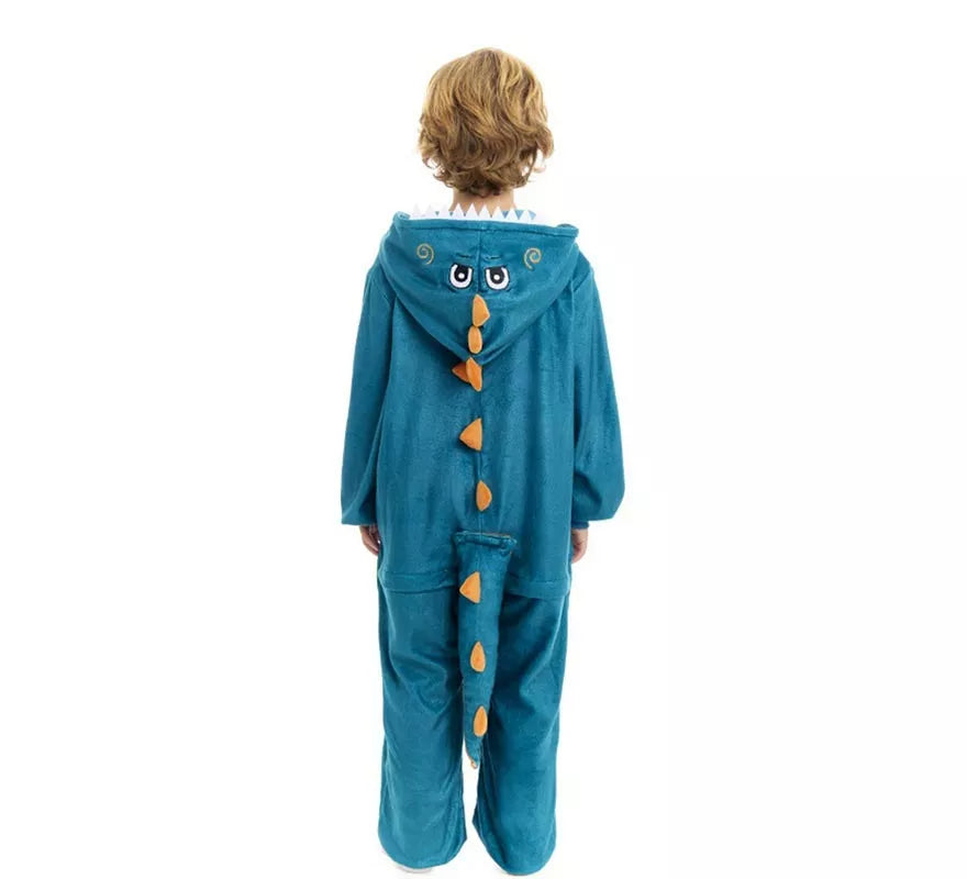 Translation missing: es.Disfraz de Pijama Dinosaurio Estegosaurio para niños