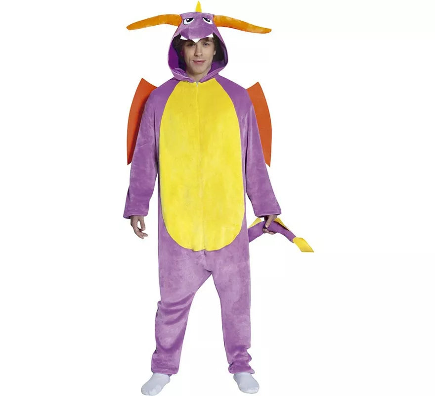 Disfraz de Pijama Dragón para adultos