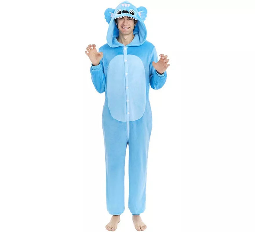 Translation missing: es.Disfraz de Pijama Koala Galáctico para adulto