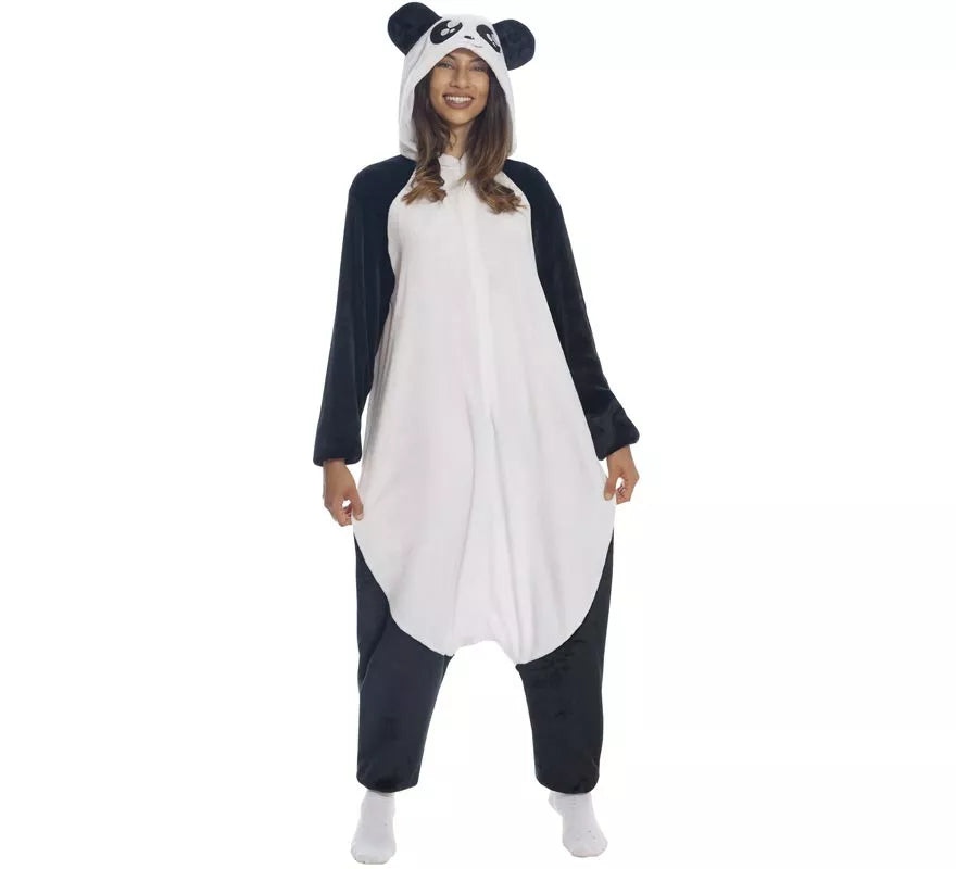 Translation missing: es.Disfraz de Pijama Oso Panda para adultos