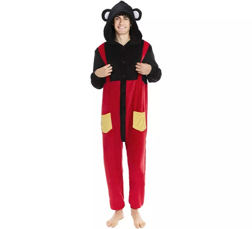 Disfraz de Pijama Ratón Peto para hombre
