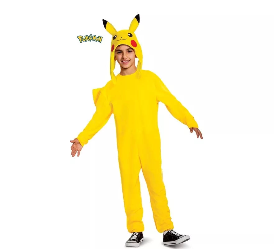 Translation missing: es.Disfraz de Pikachu Deluxe de Pokemon para niños