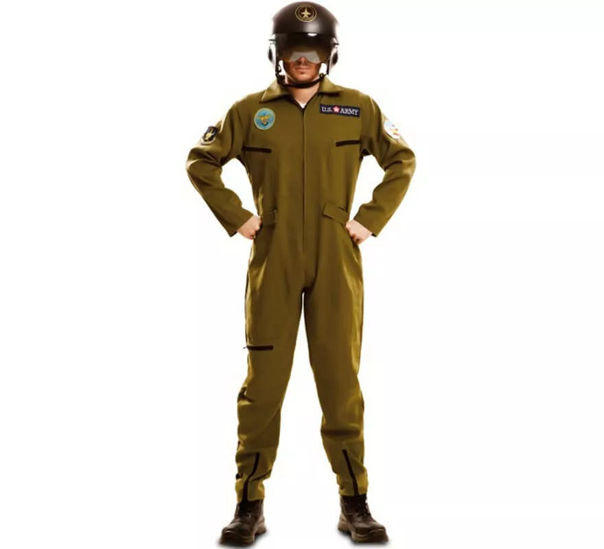 Translation missing: es.Disfraz de Piloto de Avión para hombre