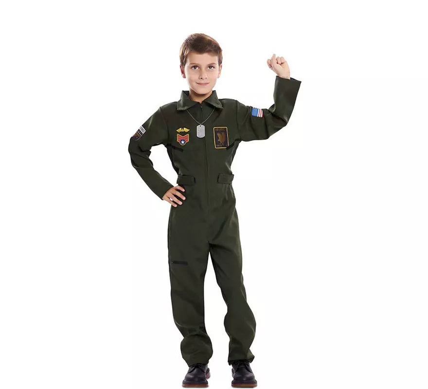 Translation missing: es.Disfraz de Piloto de Avión para niño
