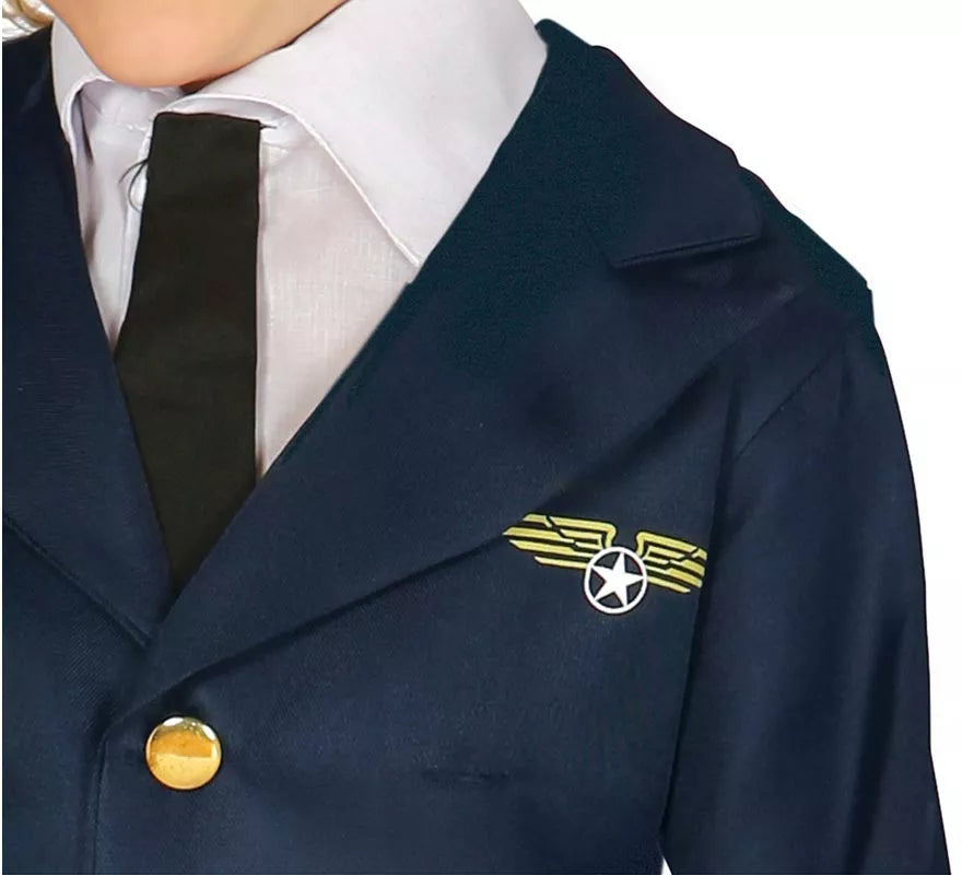 Translation missing: es.Disfraz de Piloto de Avión para niño