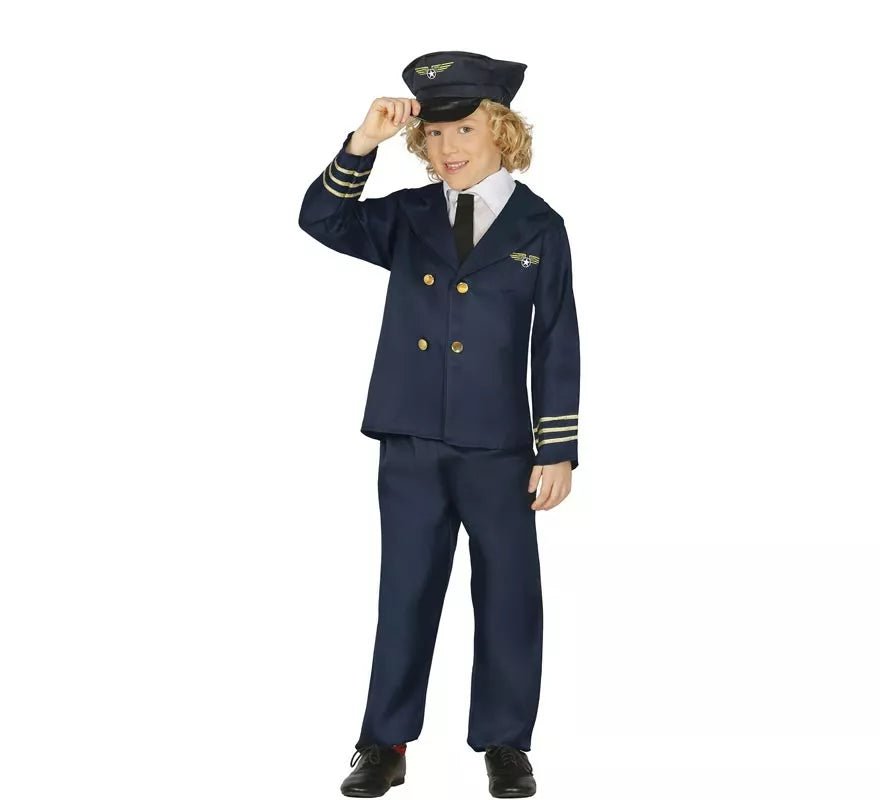 Translation missing: es.Disfraz de Piloto de Avión para niño