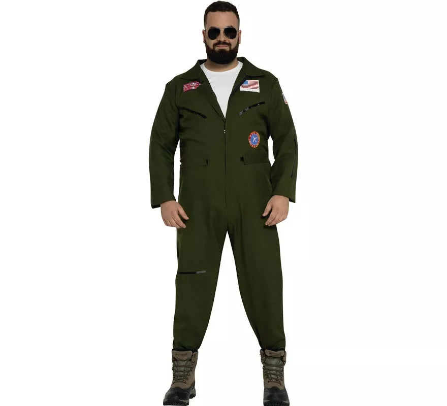 Translation missing: es.Disfraz de Piloto de Caza del Ejército para Hombre