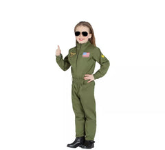 Disfraz de Piloto de Combate para niños