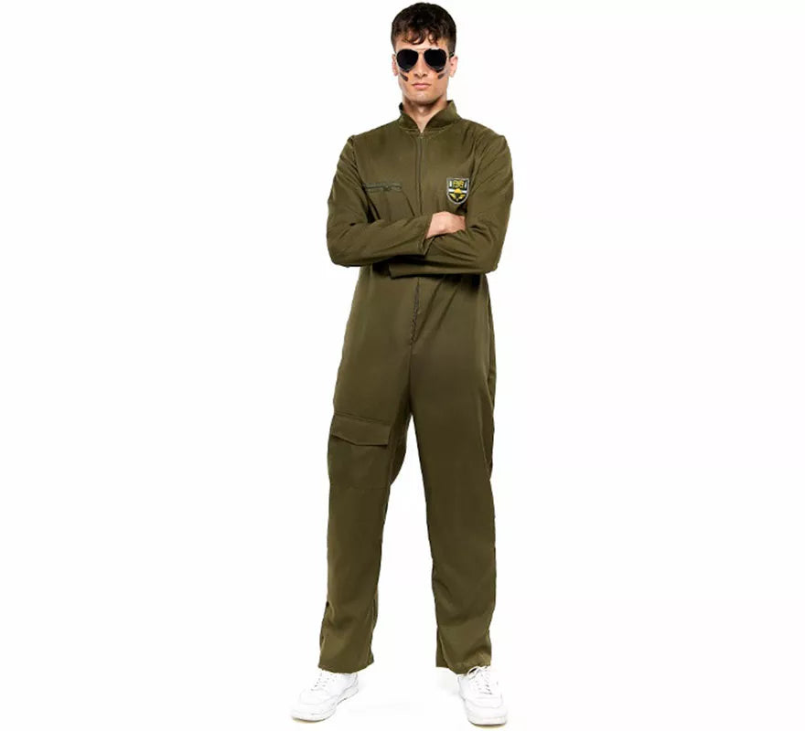 Translation missing: es.Disfraz de Piloto de Jet de Combate para hombre