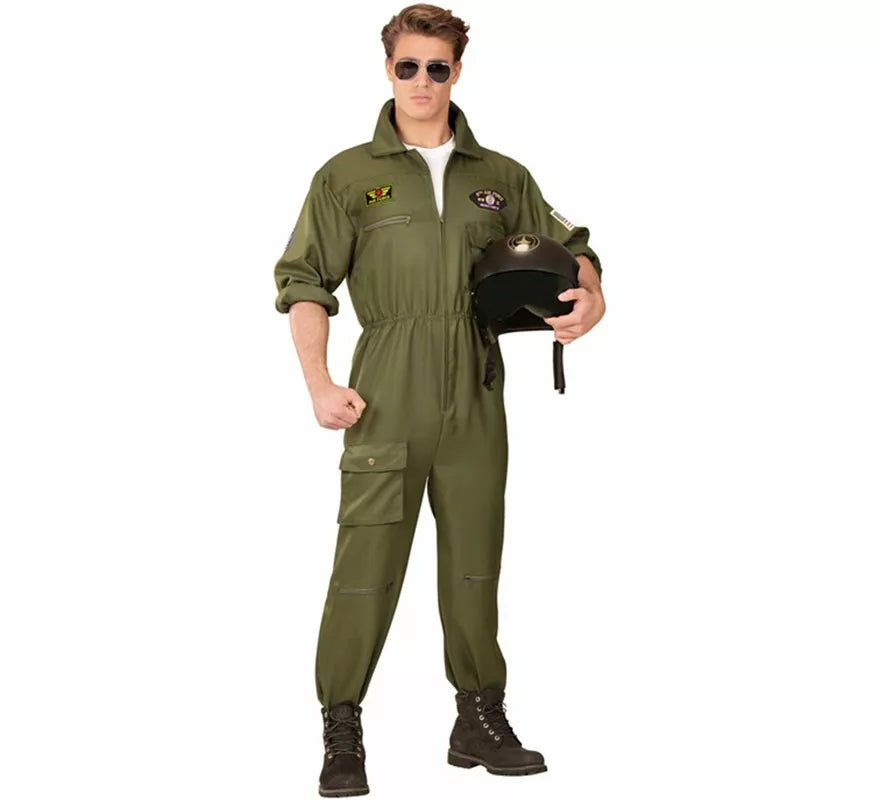 Translation missing: es.Disfraz de Piloto Jet de Combate para hombre