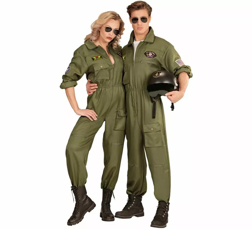 Translation missing: es.Disfraz de Piloto Jet de Combate para hombre