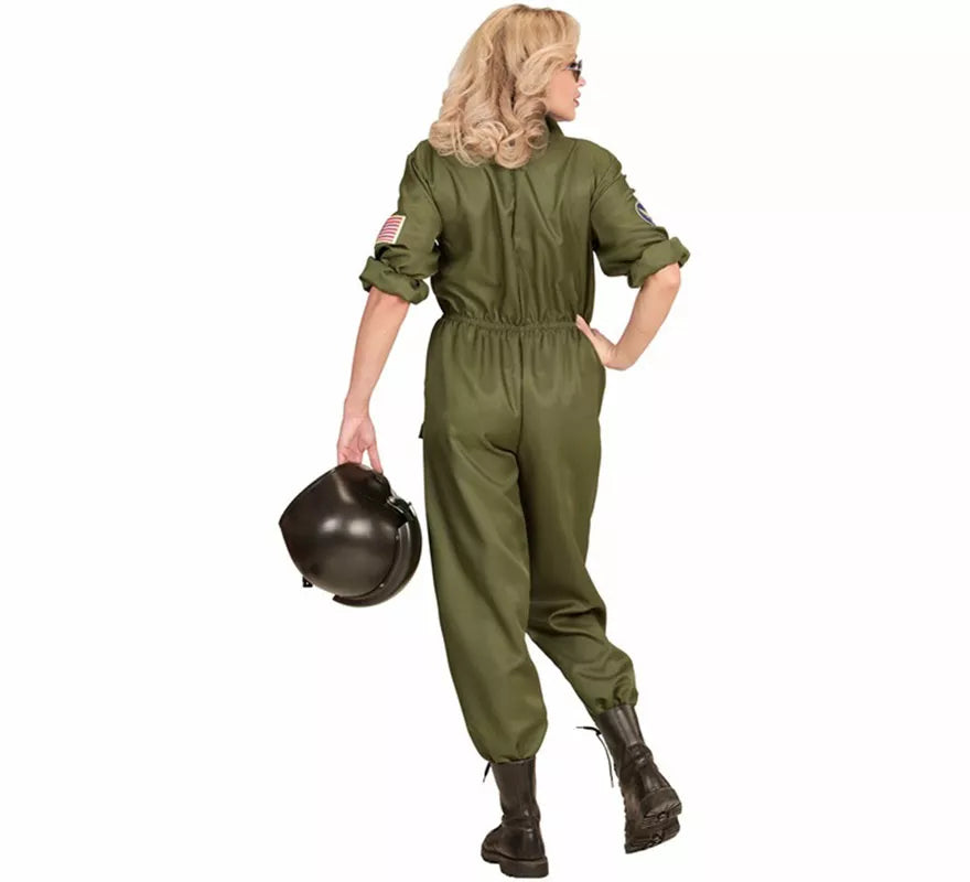 Translation missing: es.Disfraz de Piloto Jet de Combate para mujer