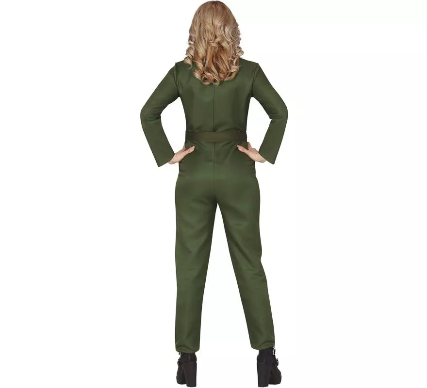 Translation missing: es.Disfraz de Piloto Militar para mujer