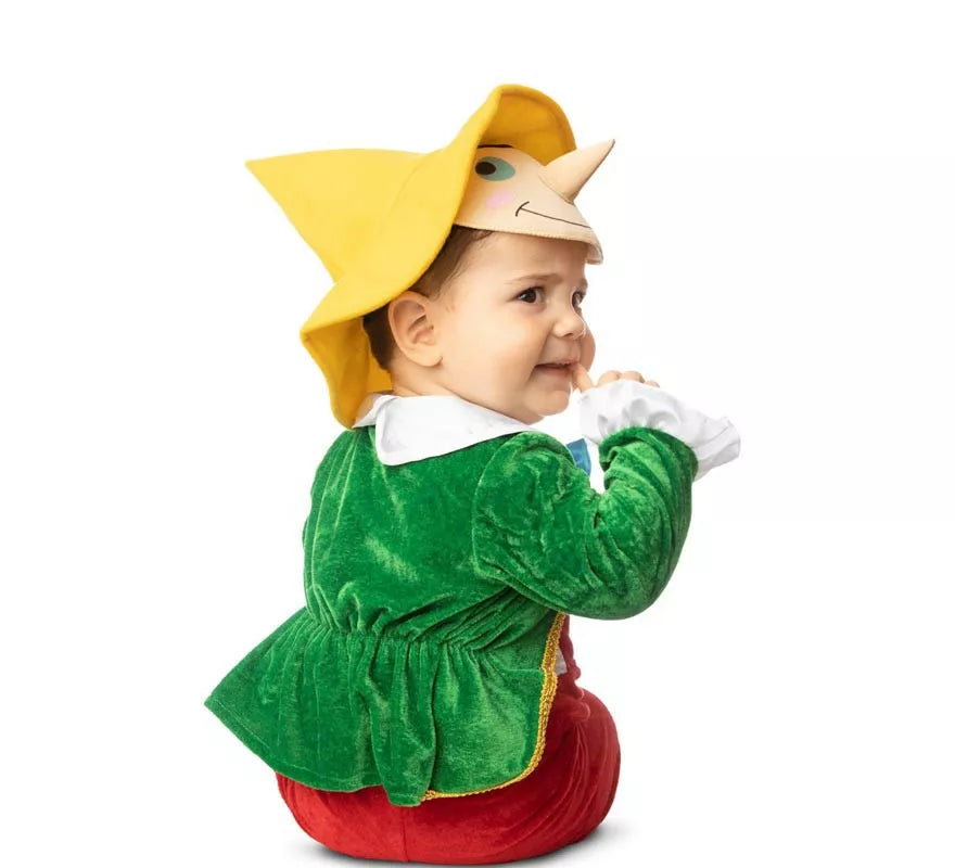 Translation missing: es.Disfraz de Pinocho con gorro y careta para bebé y niño