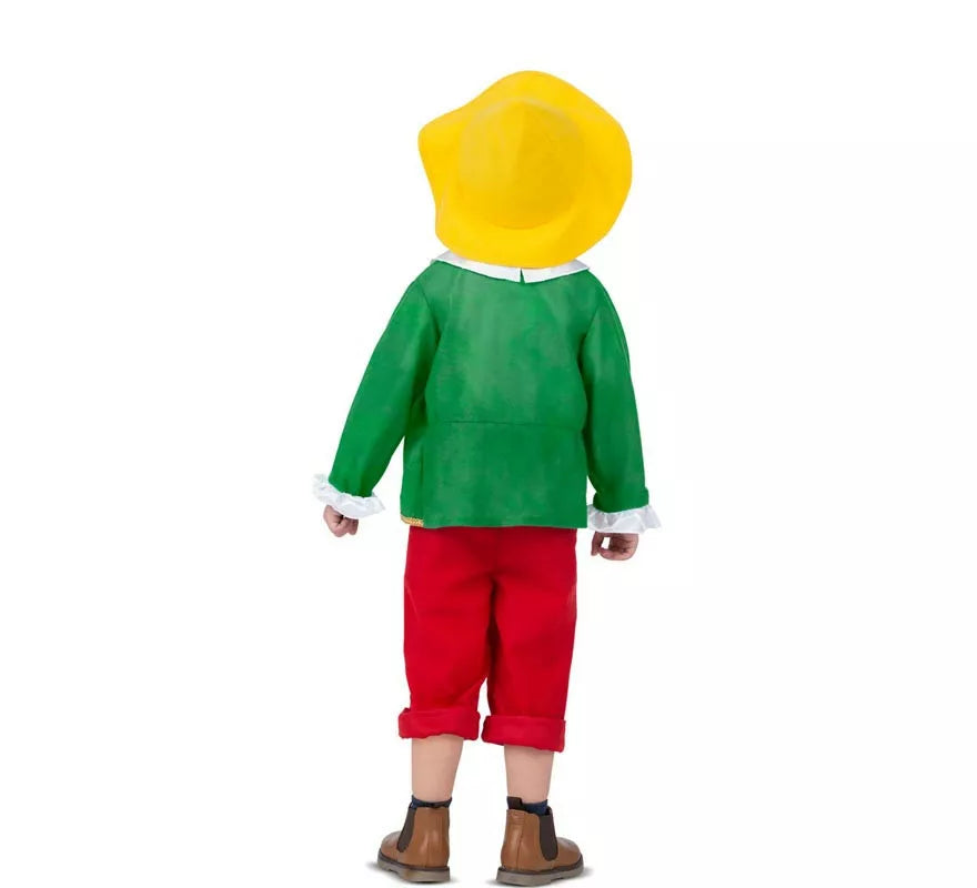 Translation missing: es.Disfraz de Pinocho con gorro y careta para niño
