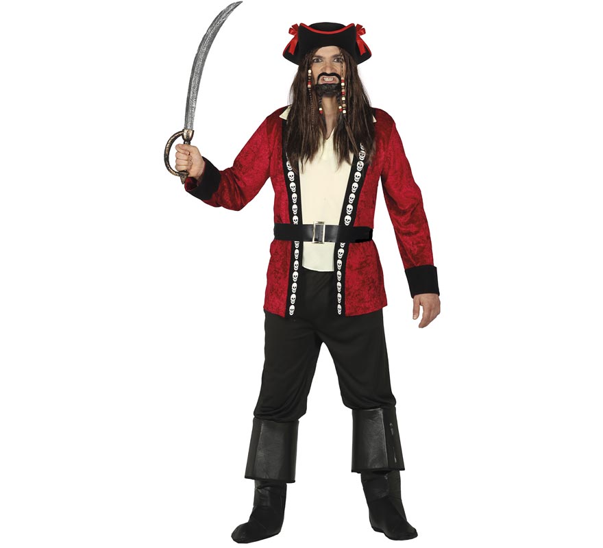 Translation missing: es.Disfraz de Pirata al abordaje para hombre