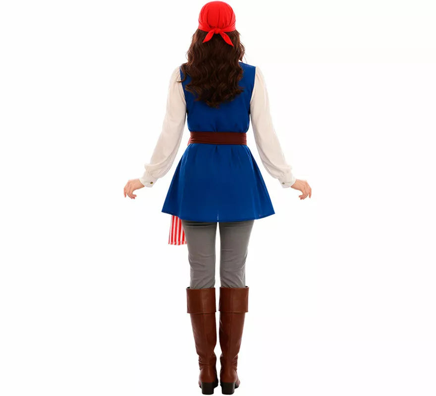 Translation missing: es.Disfraz de Pirata Bucanera Jackeline para mujer