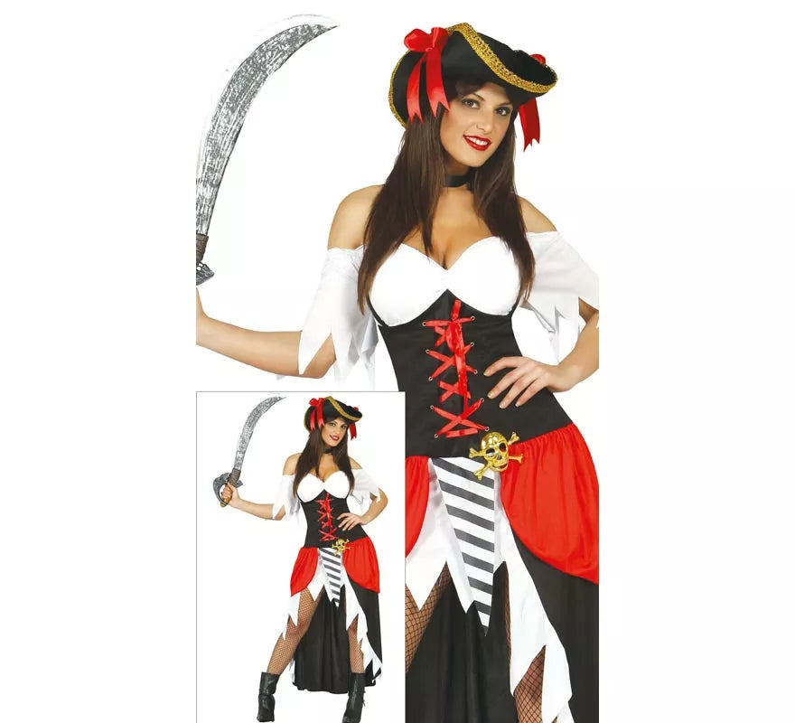 Translation missing: es.Disfraz de Pirata Bucanera para Mujer