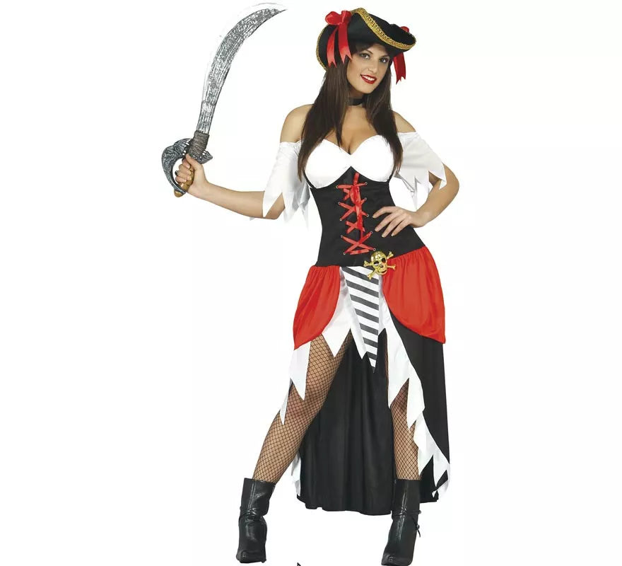 Disfraz de Pirata Bucanera para Mujer