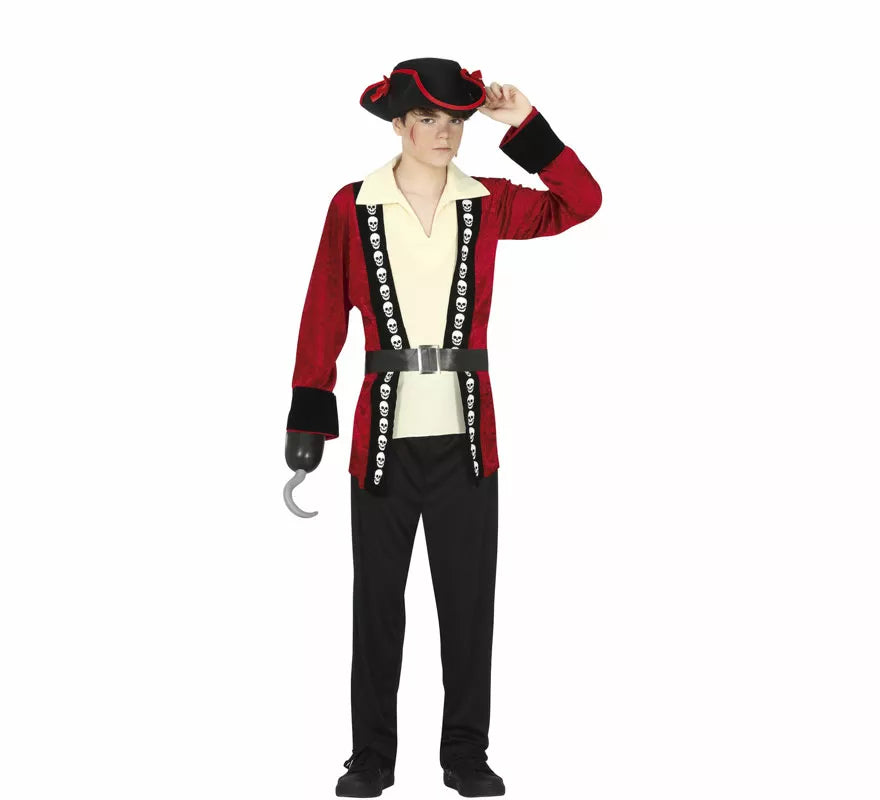 Translation missing: es.Disfraz de Pirata Bucanero para adolescente