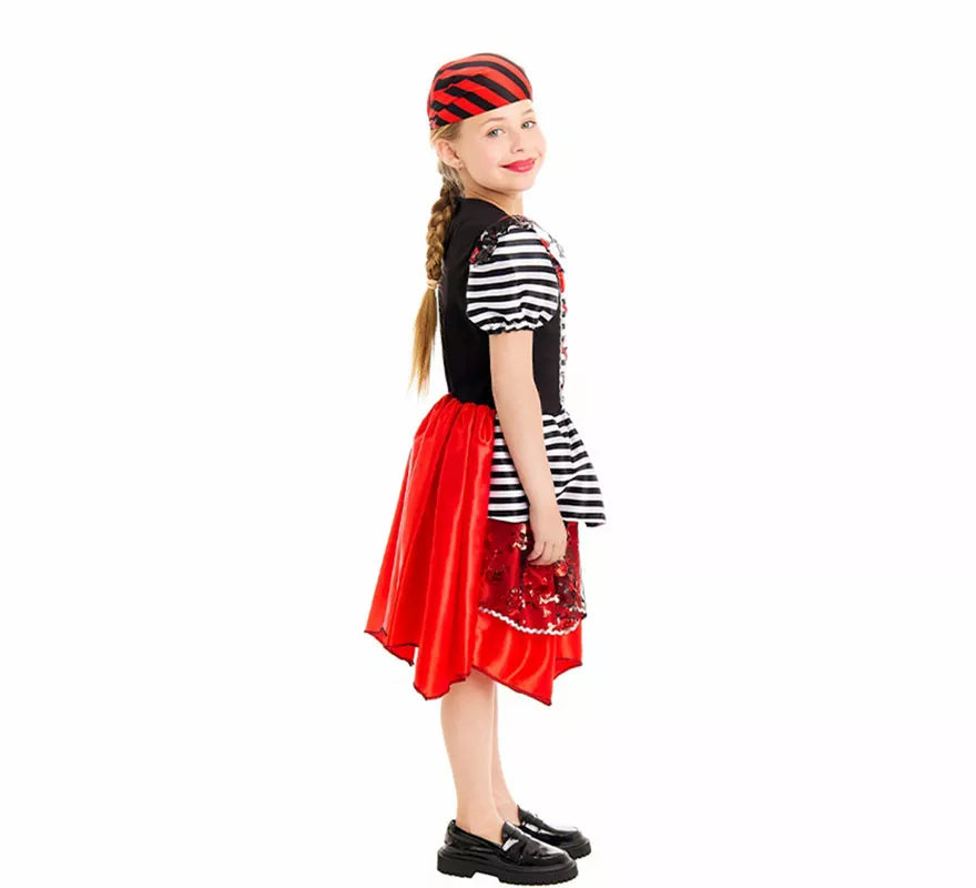 Translation missing: es.Disfraz de Pirata Chic para niña