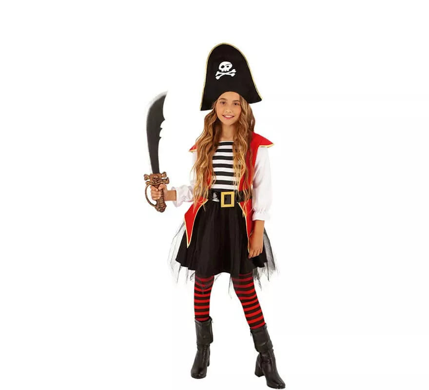 Translation missing: es.Disfraz de Pirata con Tutú para niña
