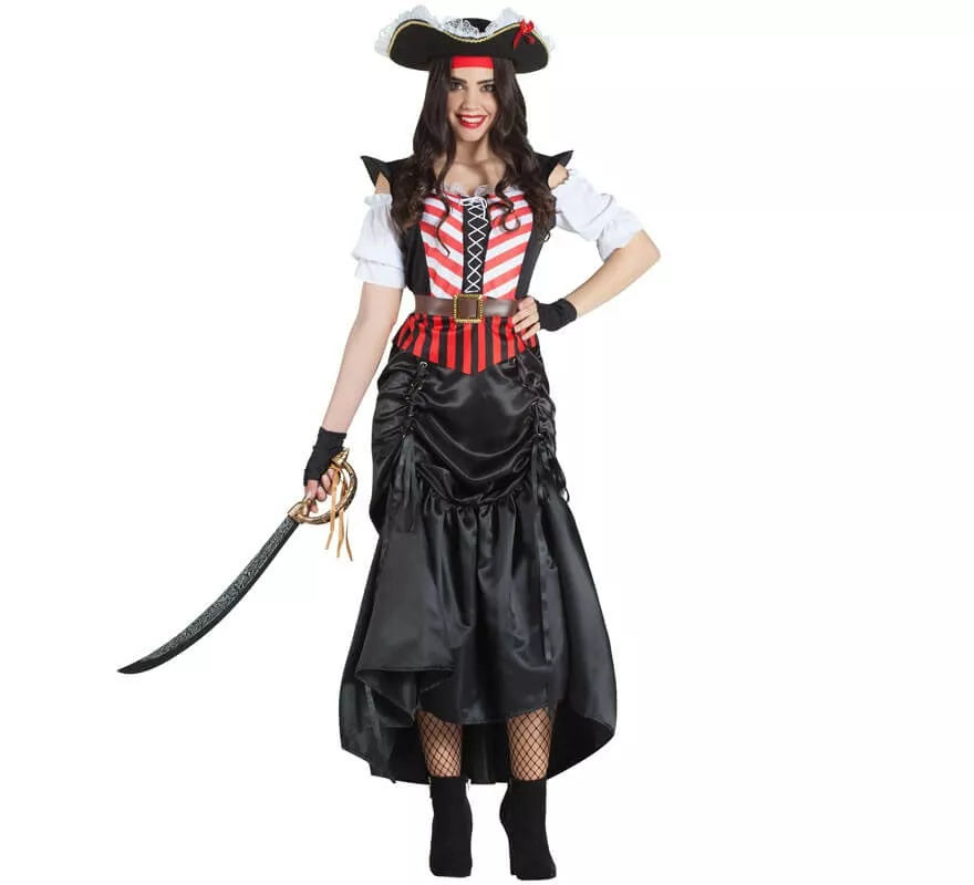 Translation missing: es.Disfraz de Pirata Deluxe para mujer