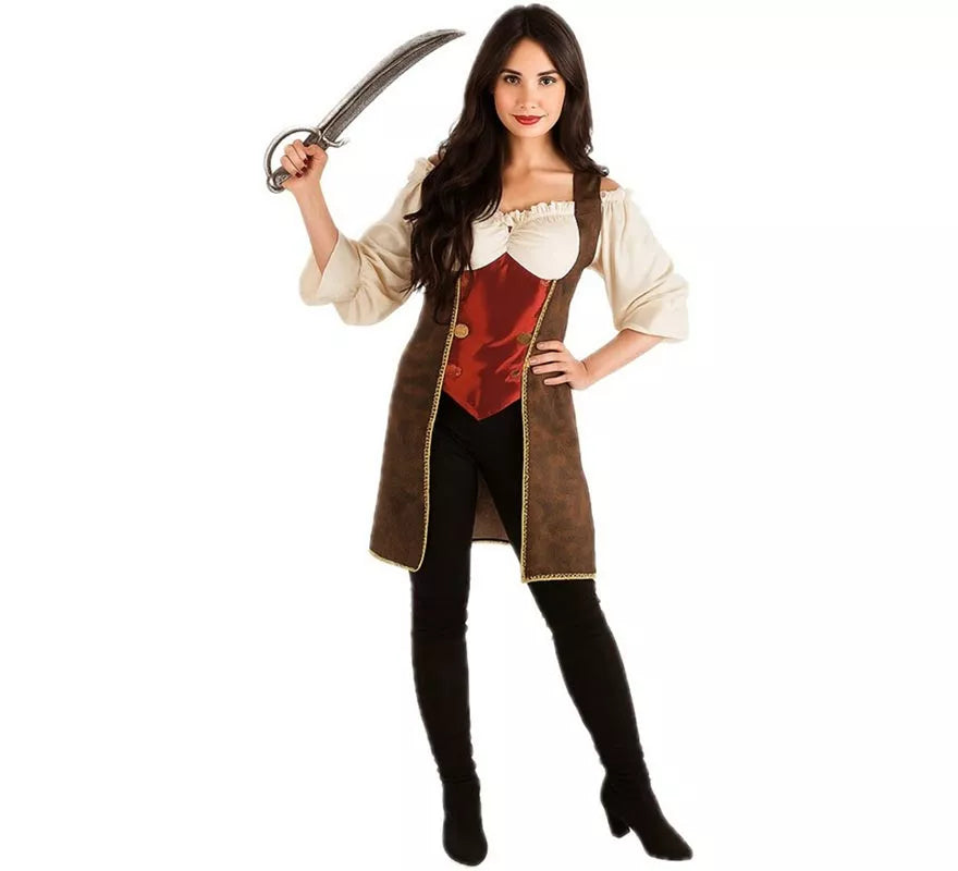 Translation missing: es.Disfraz de Pirata Elegante para mujer