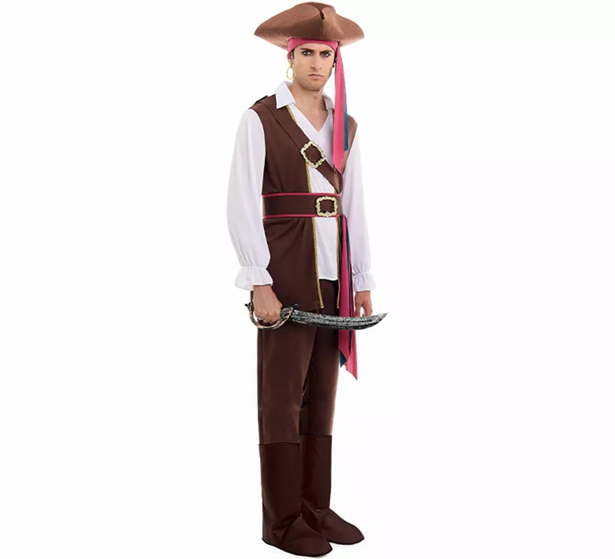 Translation missing: es.Disfraz de Pirata Fantástico para hombre