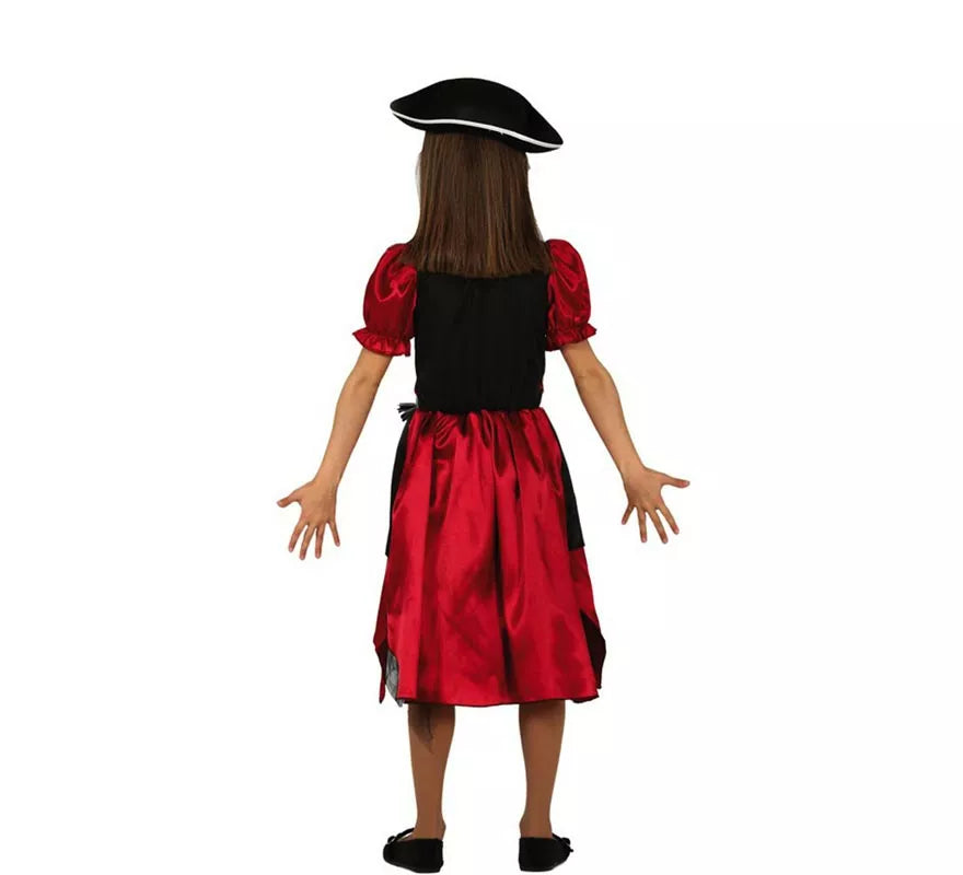 Translation missing: es.Disfraz de Pirata Granate para niña
