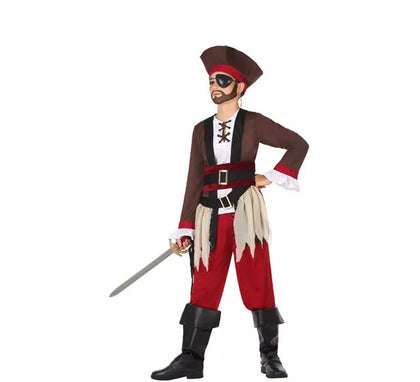 Disfraz de Pirata Granate para niño
