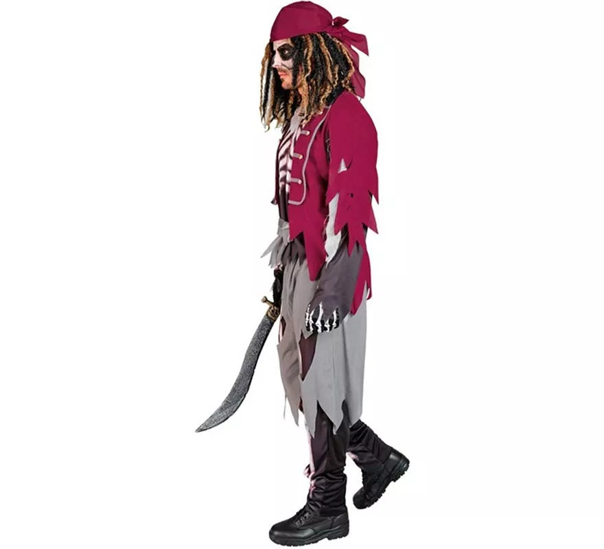 Translation missing: es.Disfraz de Pirata Grumete Esqueleto para hombre