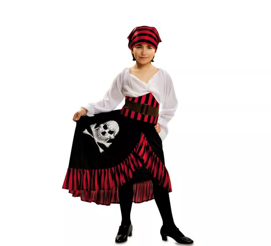 Translation missing: es.Disfraz de Pirata Jolly para Niña