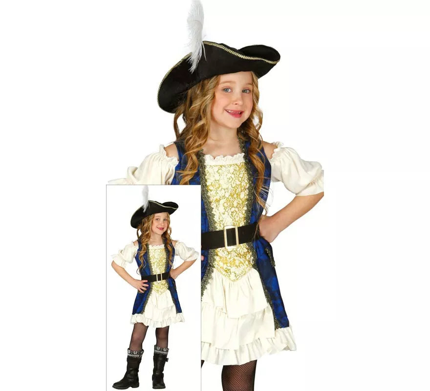 Translation missing: es.Disfraz de Pirata Lujo para niña