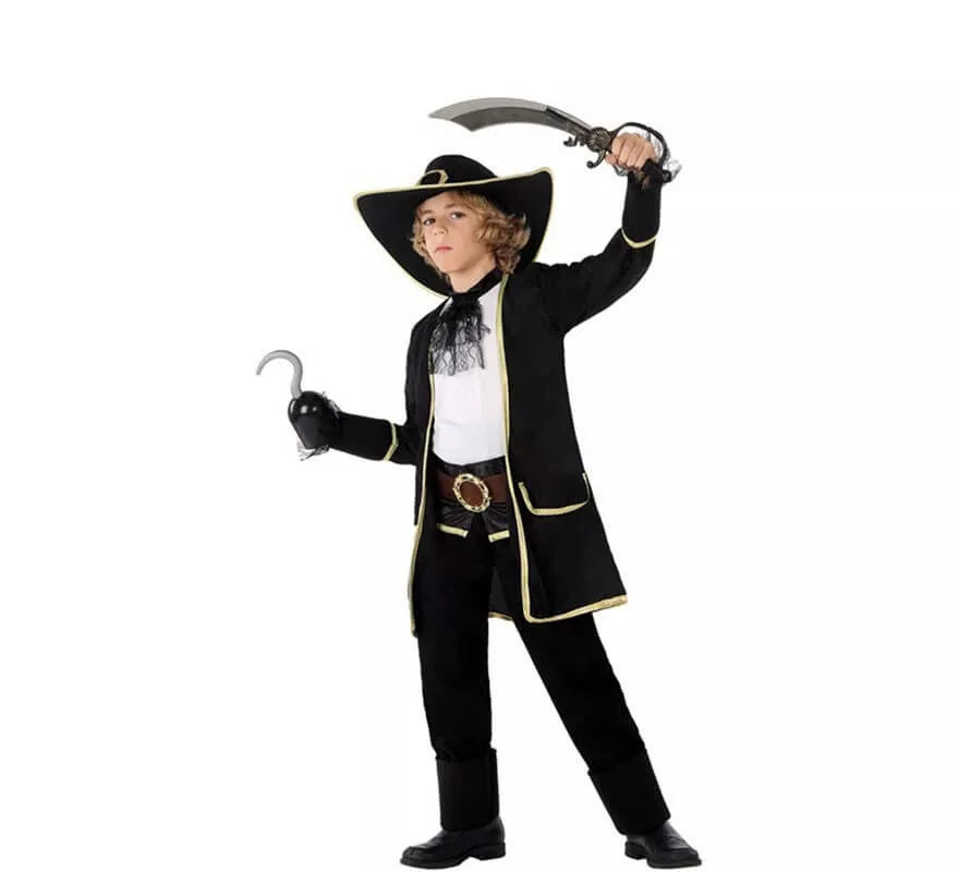 Translation missing: es.Disfraz de Pirata Oscuro para niño