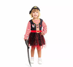 Disfraz de Pirata para niña y bebé