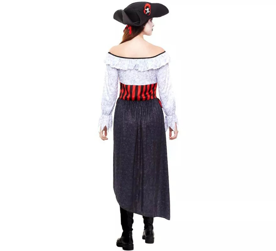 Translation missing: es.Disfraz de Pirata Zombie para mujer