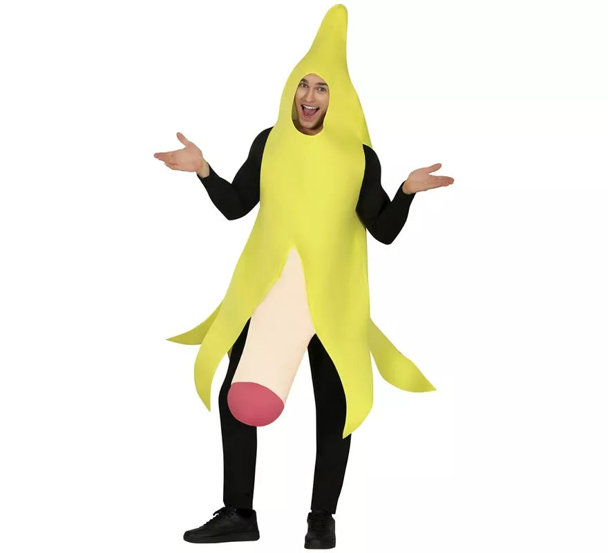 Translation missing: es.Disfraz de Plátano con Sorpresa para hombre