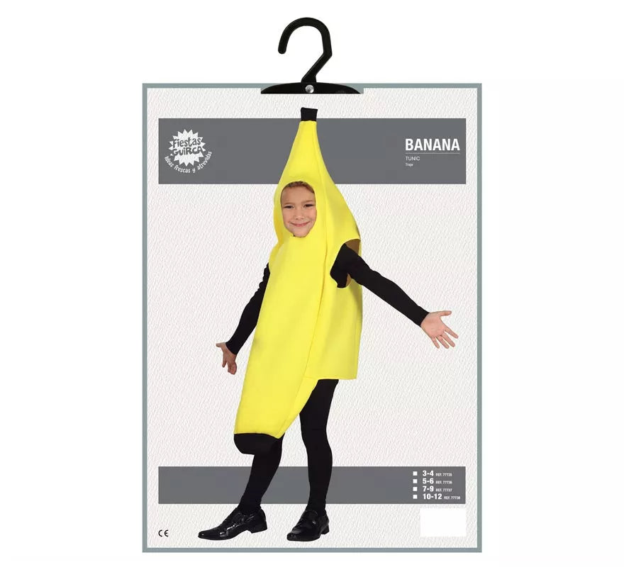 Translation missing: es.Disfraz de Plátano Gigante Amarillo para niños