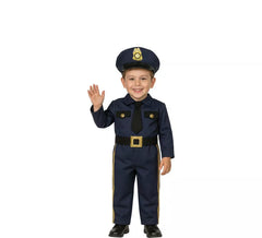 Disfraz de Policía azul Baby para bebés