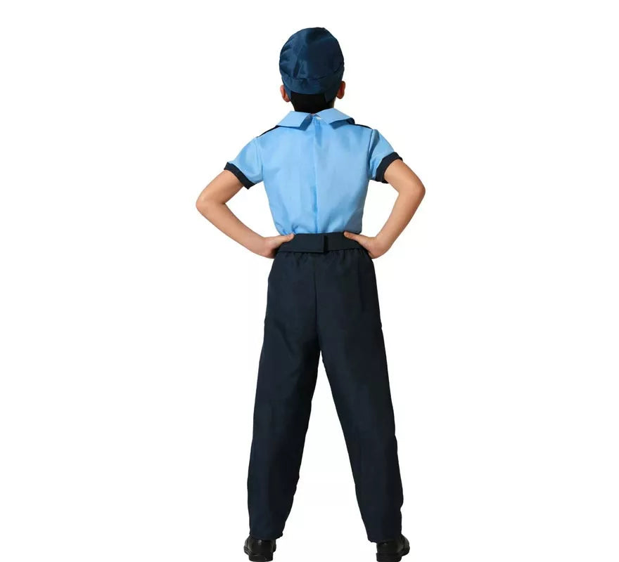 Translation missing: es.Disfraz de Policía azul para niño