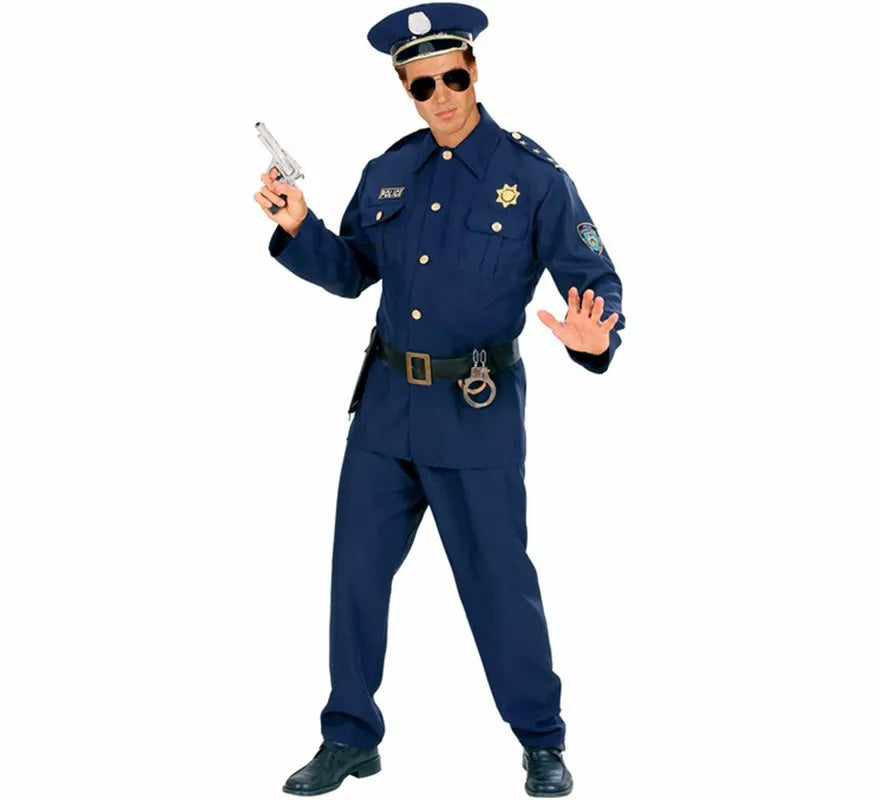 Translation missing: es.Disfraz de Policía con Sombrero para hombre