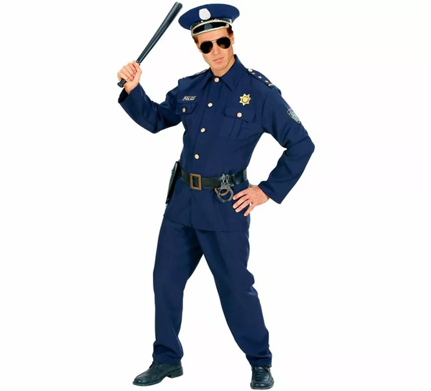 Translation missing: es.Disfraz de Policía con Sombrero para hombre