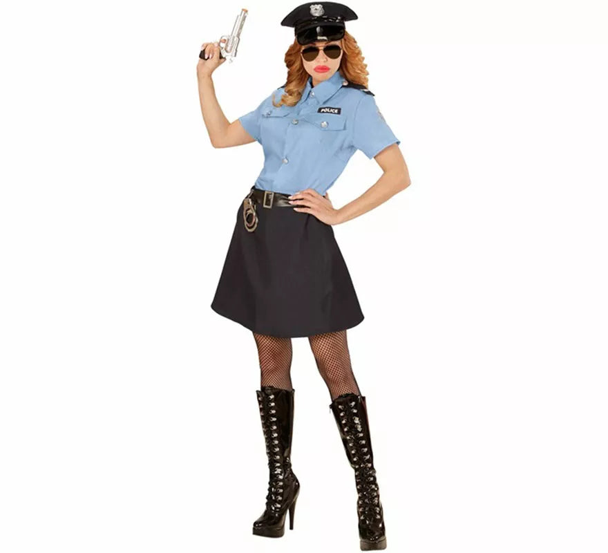 Translation missing: es.Disfraz de Policía con Sombrero para mujer