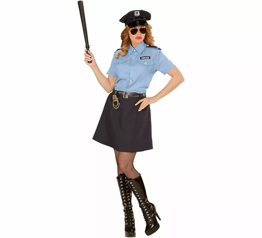Translation missing: es.Disfraz de Policía con Sombrero para mujer