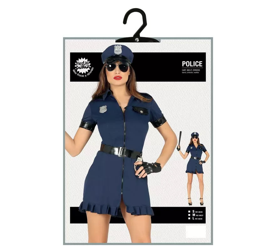 Translation missing: es.Disfraz de Policía con vestido corto para mujer