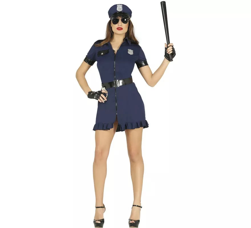 Translation missing: es.Disfraz de Policía con vestido corto para mujer