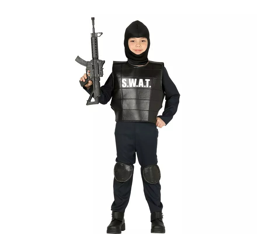 Translation missing: es.Disfraz de Policía Swat para niño