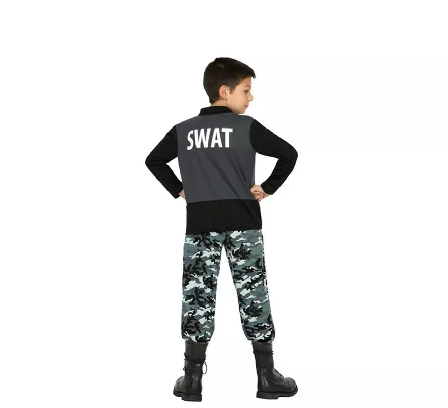 Translation missing: es.Disfraz de Policía SWAT para niño
