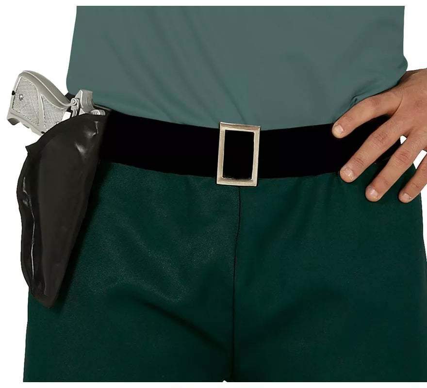 Translation missing: es.Disfraz de Policía Verde para hombre